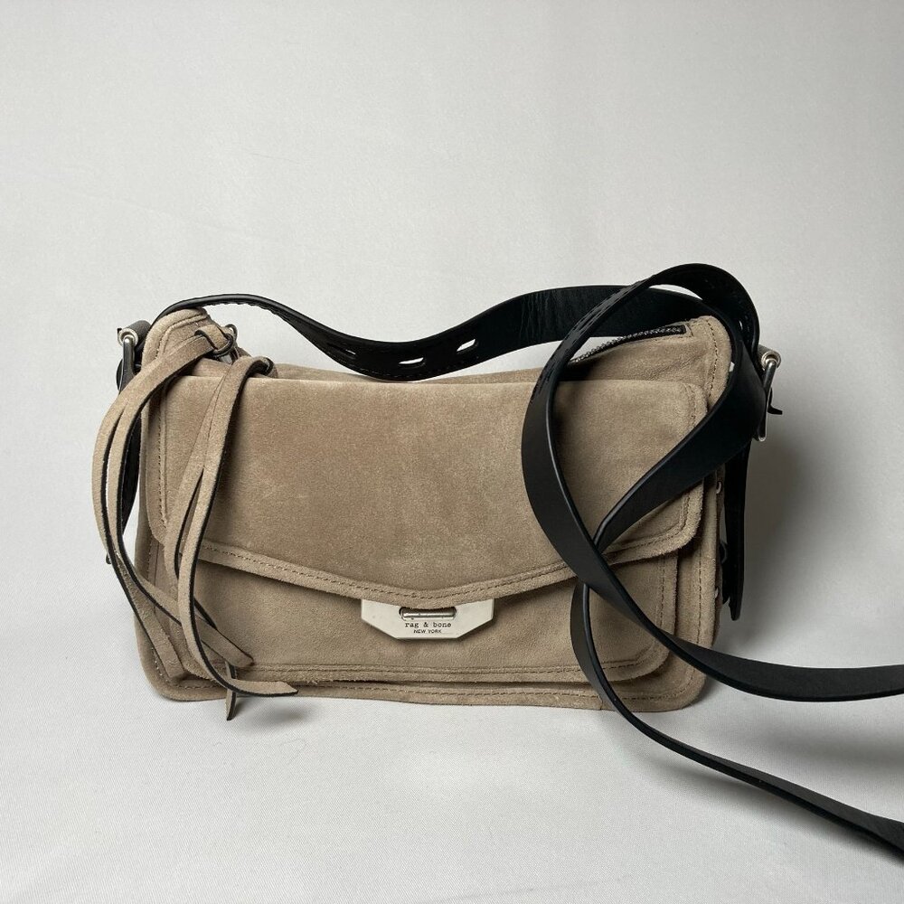 rag & bone New York Suede Small Field Messenger Bag - Picture 7 of 11